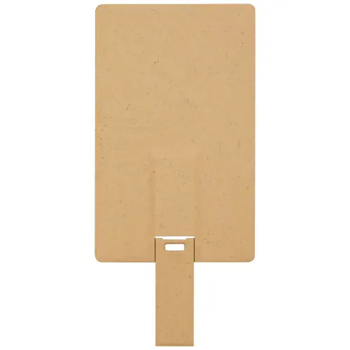 Chiavetta USB a forma di carta di credito con scocca biodegradabile da 1GB a 64GB