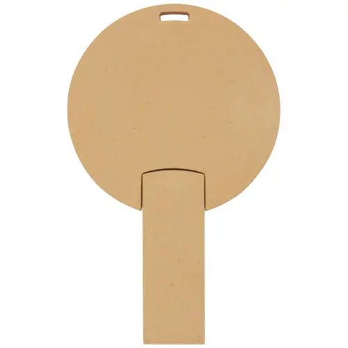 Chiavetta USB rotonda con scocca biodegradabile da 1GB a 64GB