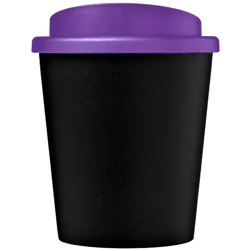 Bicchiere termico Espresso color a doppia parete con coperchio a vite da 250ml