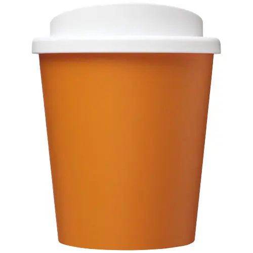 Bicchiere termico Espresso color a doppia parete con coperchio a vite da 250ml
