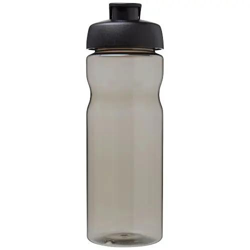 Borraccia sportiva da 650ml in plastica riciclata di alta qualità con coperchio ermetico e chiusura flip