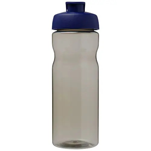 Borraccia sportiva da 650ml in plastica riciclata di alta qualità con coperchio ermetico e chiusura flip