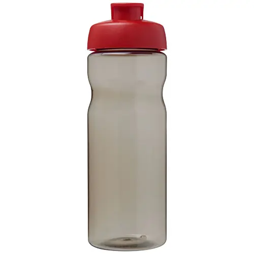 Borraccia sportiva da 650ml in plastica riciclata di alta qualità con coperchio ermetico e chiusura flip