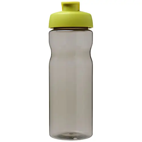 Borraccia sportiva da 650ml in plastica riciclata di alta qualità con coperchio ermetico e chiusura flip
