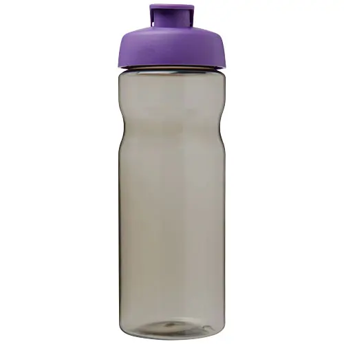 Borraccia sportiva da 650ml in plastica riciclata di alta qualità con coperchio ermetico e chiusura flip