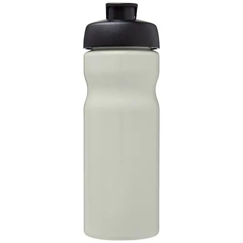 Borraccia sportiva da 650ml in plastica riciclata di alta qualità con coperchio ermetico e chiusura flip