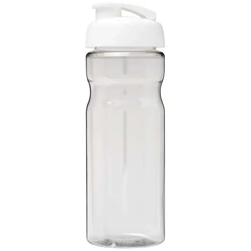 Borraccia sportiva da 650ml in plastica riciclata di alta qualità con coperchio ermetico e chiusura flip