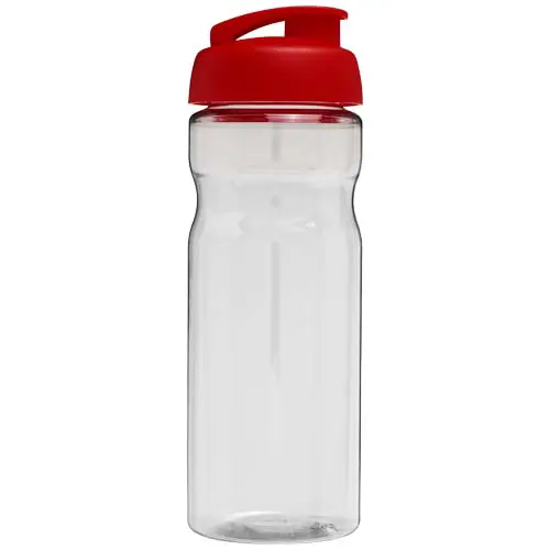 Borraccia sportiva da 650ml in plastica riciclata di alta qualità con coperchio ermetico e chiusura flip