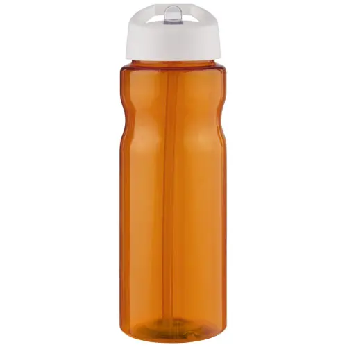 Borraccia sportiva da 650ml realizzata in plastica riciclata con coperchio e beccuccio