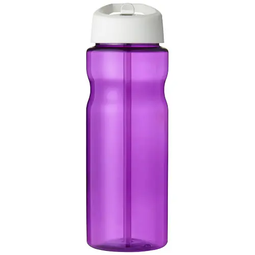Borraccia sportiva da 650ml realizzata in plastica riciclata con coperchio e beccuccio