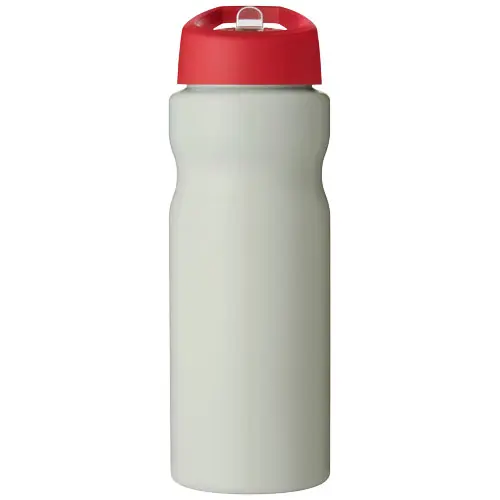 Borraccia sportiva da 650ml realizzata in plastica riciclata con coperchio e beccuccio