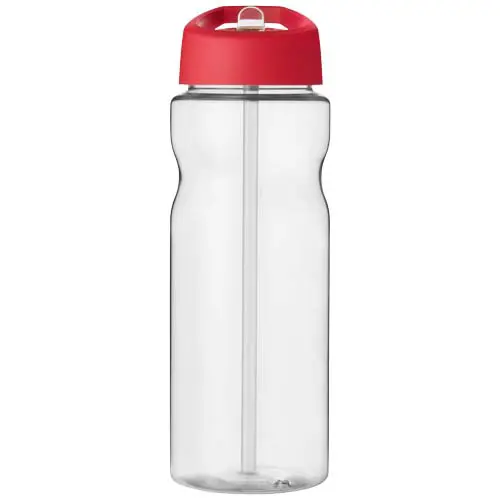 Borraccia sportiva da 650ml realizzata in plastica riciclata con coperchio e beccuccio