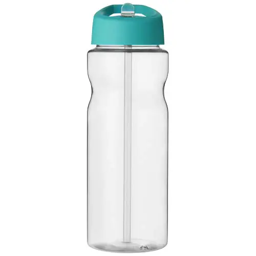 Borraccia sportiva da 650ml realizzata in plastica riciclata con coperchio e beccuccio