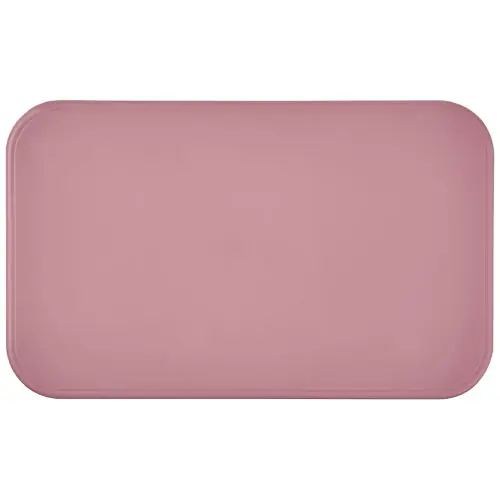 Porta pranzo in plastica e bioplastica da canna da zucchero con fascia di chiusura in plastica riciclata 180x110x60mm