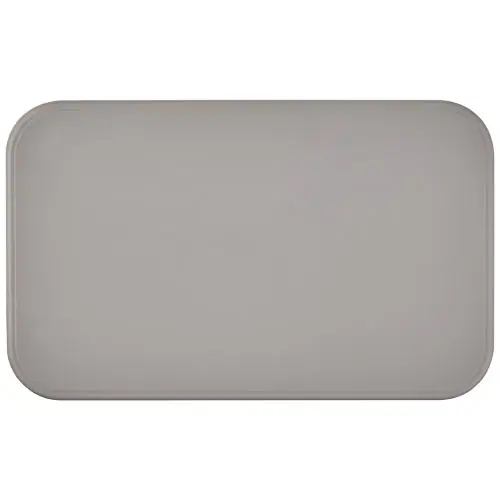 Porta pranzo in plastica e bioplastica da canna da zucchero con fascia di chiusura in plastica riciclata 180x110x60mm