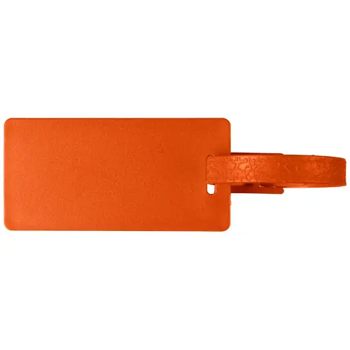 Etichetta per bagagli in materiale riciclato disponibile in diversi colori