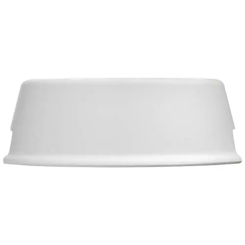 Ciotola per cani in plastica con piedini in gomma