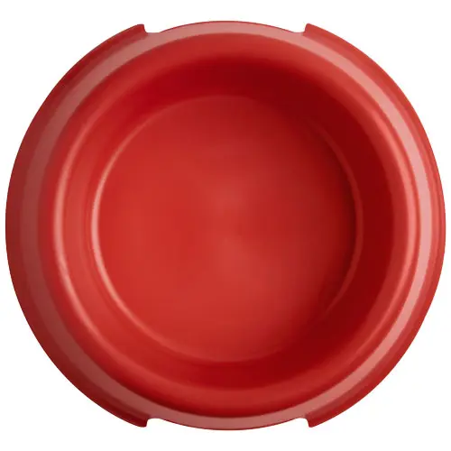 Ciotola per cani in plastica con piedini in gomma