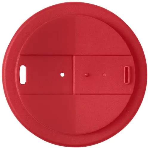 Bicchiere termico Espresso a doppia parete con coperchio a vite da 250ml in plastica PP riciclata al 100%