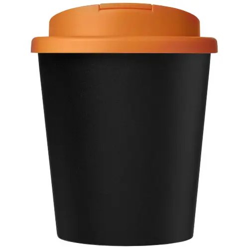 Bicchiere termico Espresso a doppia parete con coperchio a vite da 250ml in plastica PP riciclata al 100%