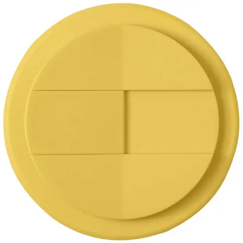 Bicchiere termico Espresso a doppia parete con coperchio a vite da 250ml in plastica PP riciclata al 100%