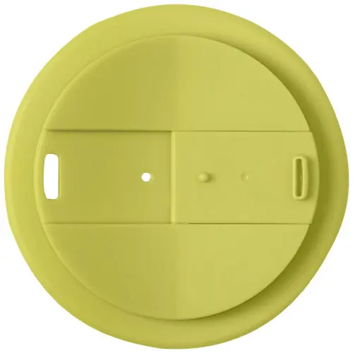 Bicchiere termico Espresso a doppia parete con coperchio a vite da 250ml in plastica PP riciclata al 100%