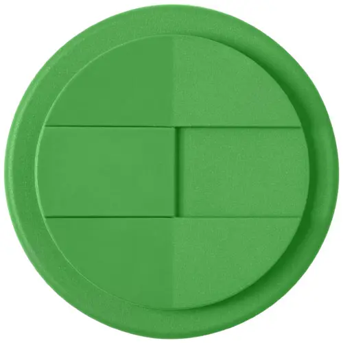 Bicchiere termico Espresso a doppia parete con coperchio a vite da 250ml in plastica PP riciclata al 100%