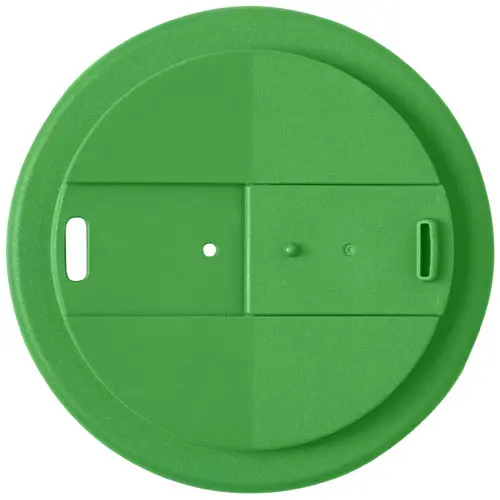 Bicchiere termico Espresso a doppia parete con coperchio a vite da 250ml in plastica PP riciclata al 100%