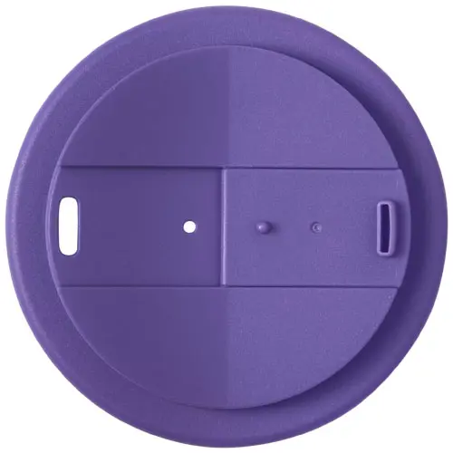 Bicchiere termico Espresso a doppia parete con coperchio a vite da 250ml in plastica PP riciclata al 100%