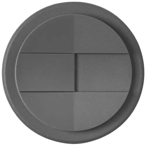 Bicchiere termico Espresso a doppia parete con coperchio a vite da 250ml in plastica PP riciclata al 100%