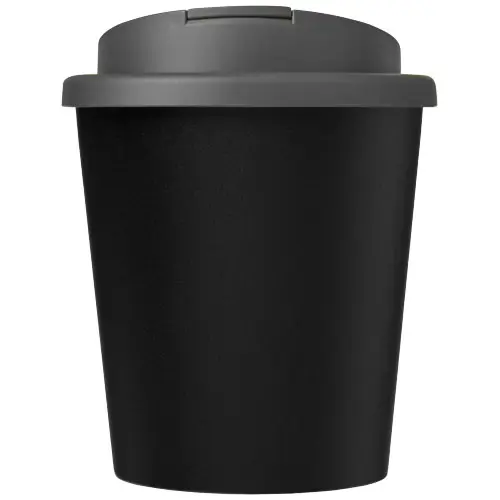 Bicchiere termico Espresso a doppia parete con coperchio a vite da 250ml in plastica PP riciclata al 100%