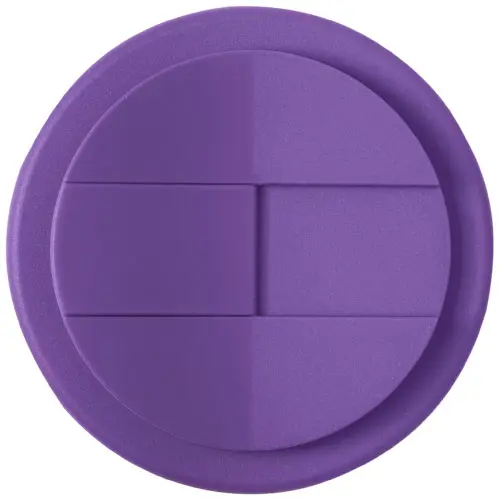 Bicchiere termico Espresso a doppia parete con coperchio a vite da 250ml in plastica PP riciclata al 100%