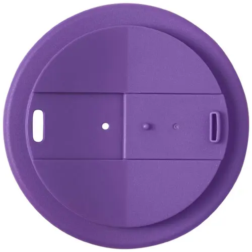 Bicchiere termico Espresso a doppia parete con coperchio a vite da 250ml in plastica PP riciclata al 100%