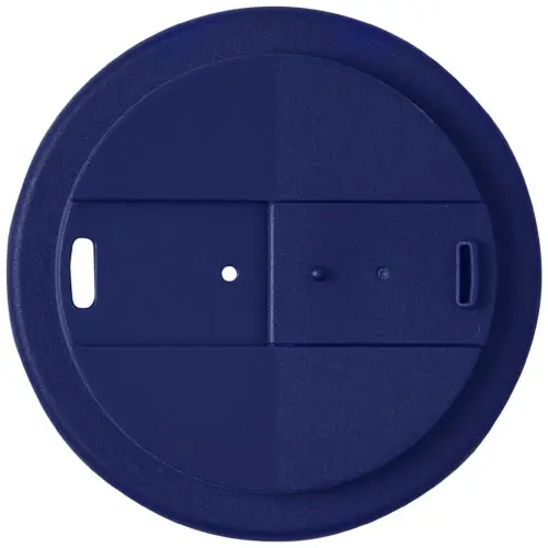 Bicchiere termico Espresso a doppia parete con coperchio a vite da 250ml in plastica PP riciclata al 100%