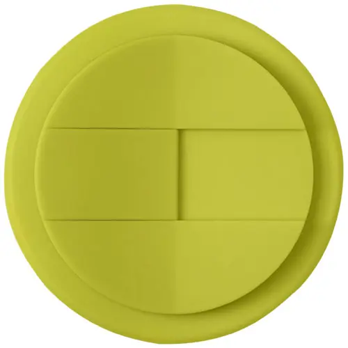 Bicchiere termico Espresso a doppia parete con coperchio a vite da 250ml in plastica PP riciclata al 100%