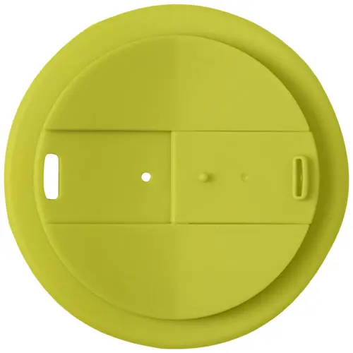 Bicchiere termico Espresso a doppia parete con coperchio a vite da 250ml in plastica PP riciclata al 100%