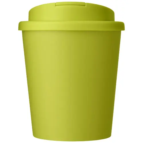 Bicchiere termico Espresso a doppia parete con coperchio a vite da 250ml in plastica PP riciclata al 100%