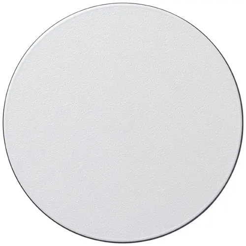 Sottobicchiere rotondo in plastica riciclata