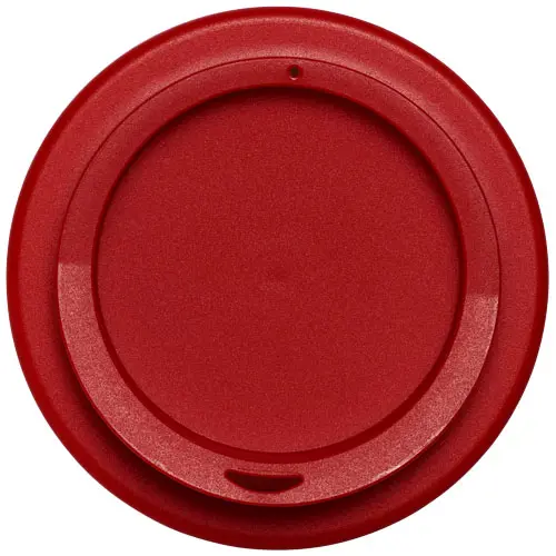 Bicchiere medio a doppia parete 100% riciclabile con coperchio a vite da 350ml