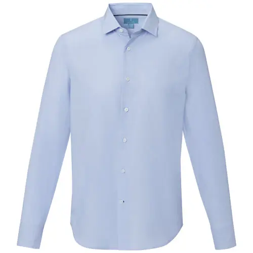 Camicia ELEVATE CUPRITE da uomo a maniche lunghe in cotone biologico popeline da 121gr