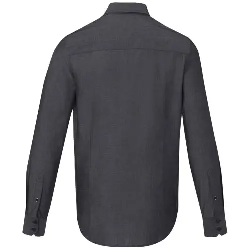 Camicia ELEVATE CUPRITE da uomo a maniche lunghe in cotone biologico popeline da 121gr