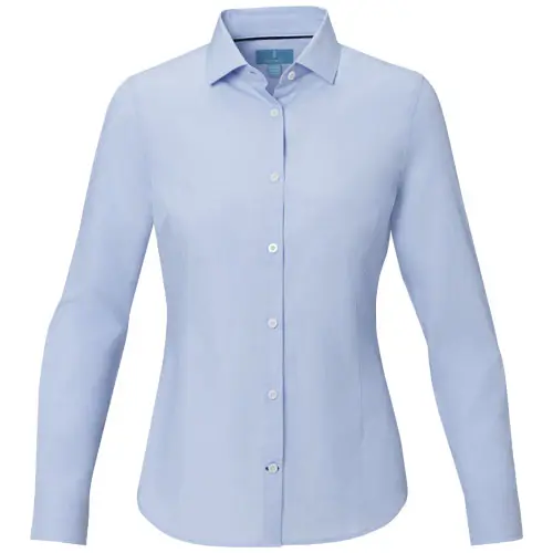Camicia ELEVATE CUPRITE da donna a maniche lunghe in cotone biologico popeline da 121gr