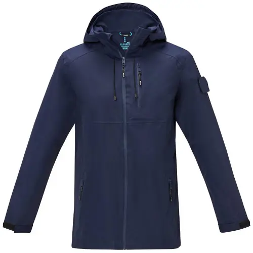 Giacca impermeabile leggera unisex in materiale riciclato certificato