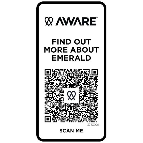 Polo unisex a maniche corte in tessuto riciclato da 200gr con sistema di tracciamento Aware