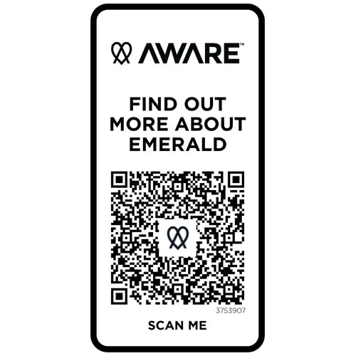 Polo unisex a maniche corte in tessuto riciclato da 200gr con sistema di tracciamento Aware