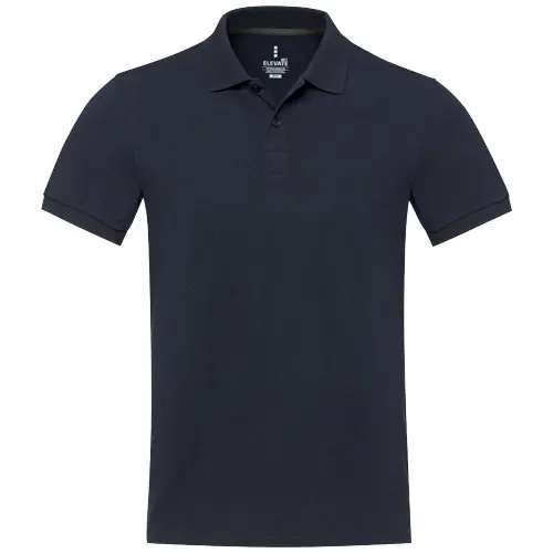 Polo unisex a maniche corte in tessuto riciclato da 200gr con sistema di tracciamento Aware