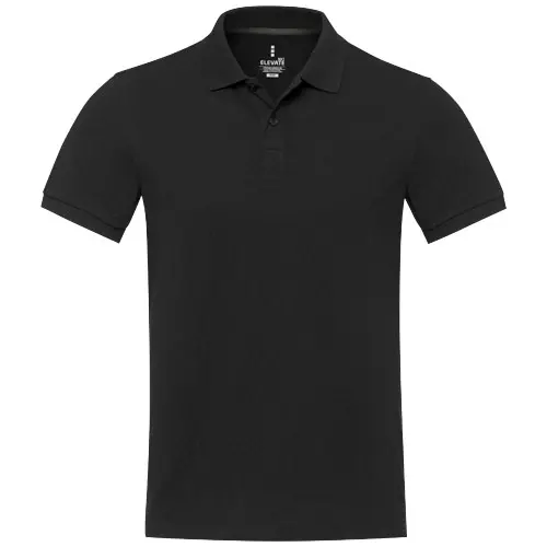 Polo unisex a maniche corte in tessuto riciclato da 200gr con sistema di tracciamento Aware