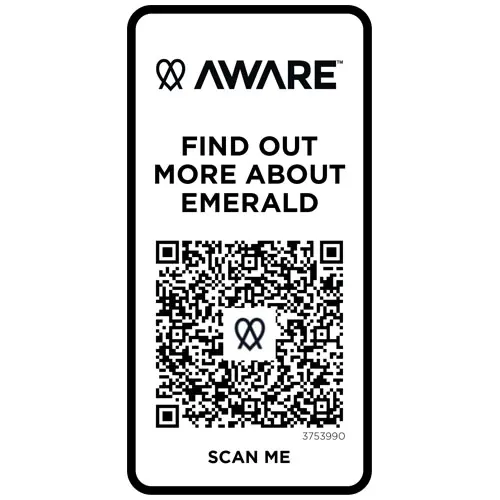 Polo unisex a maniche corte in tessuto riciclato da 200gr con sistema di tracciamento Aware