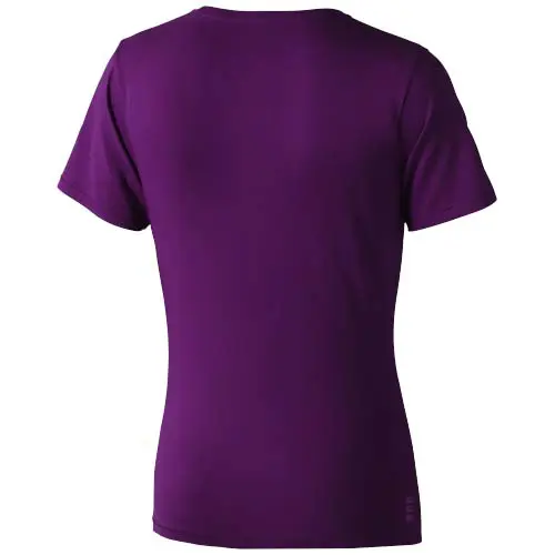 T-shirt da donna colori assortiti a girocollo con cucitura decorativa 100% cotone 160gr