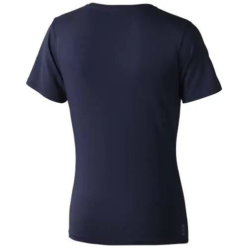 T-shirt da donna colori assortiti a girocollo con cucitura decorativa 100% cotone 160gr